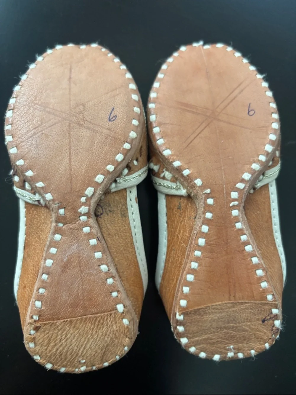Metallic Gold Toddler Pakistan Slip-On Khussa flats